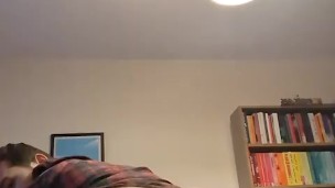 White boy ass show