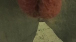 Jerking my little dick at friend’s party over guy waiting outside