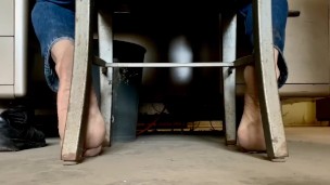 Dirty farm house feet
